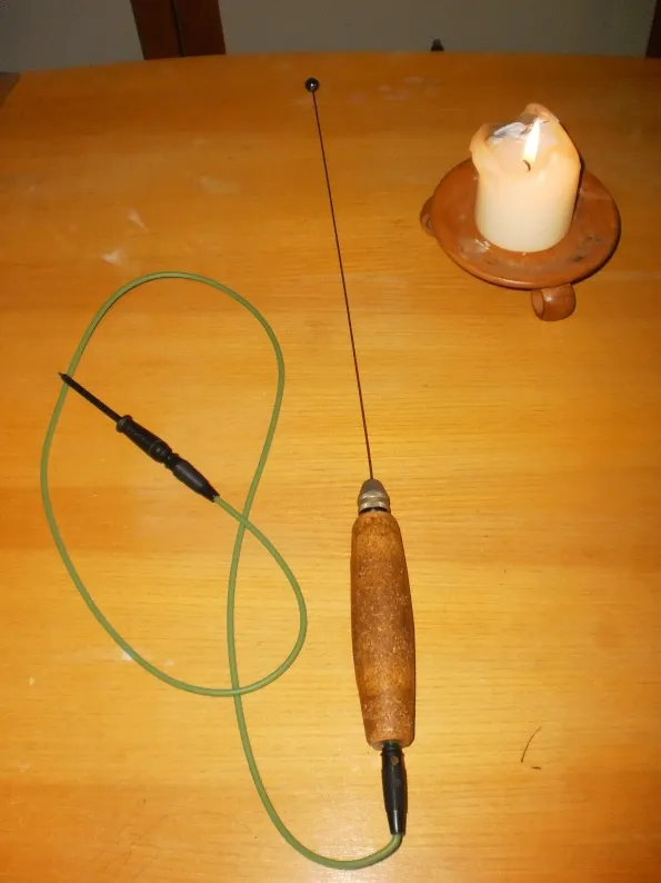 Einhandrute (Tensor) für Radiästhesie